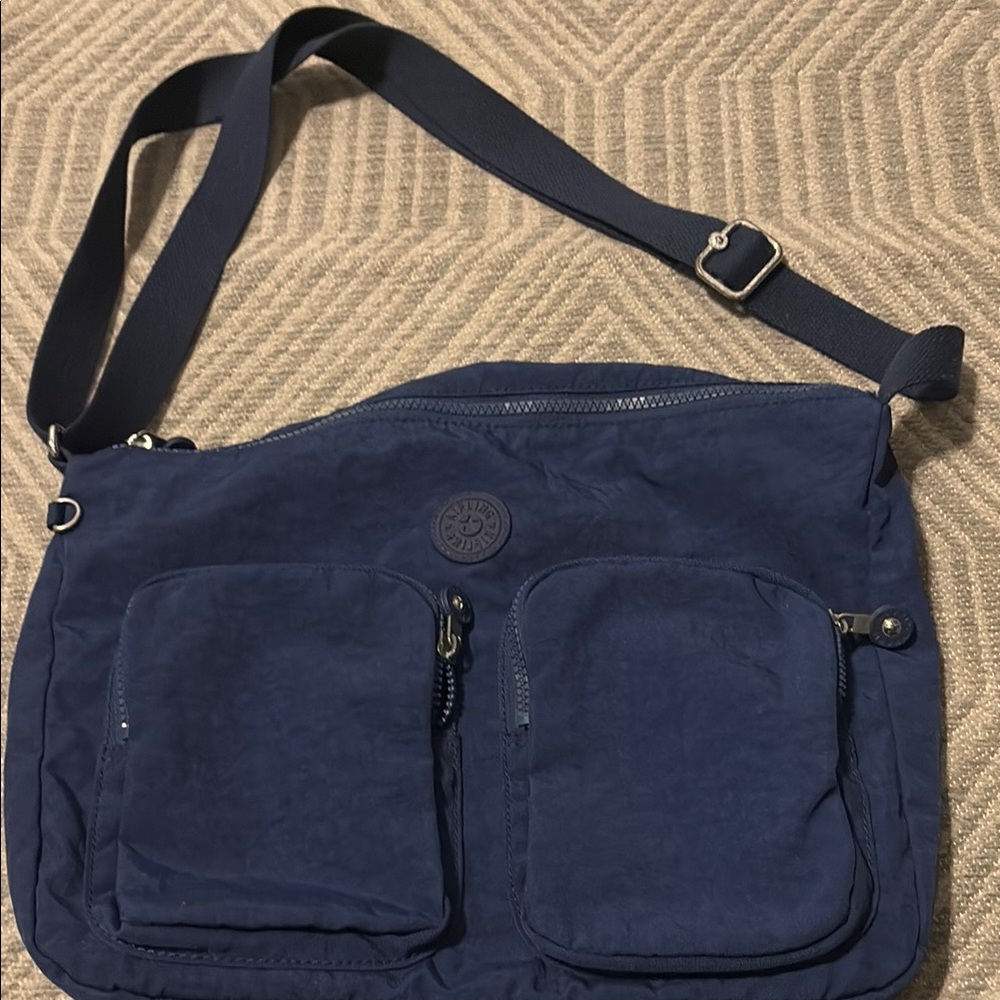 Navy Blue Kipling Bag